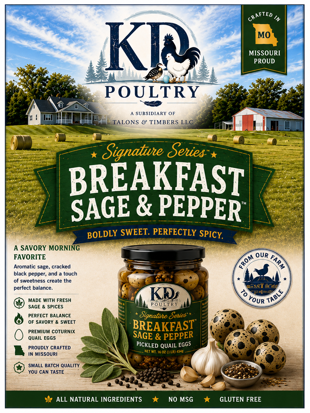 Breakfast Sage & Pepper